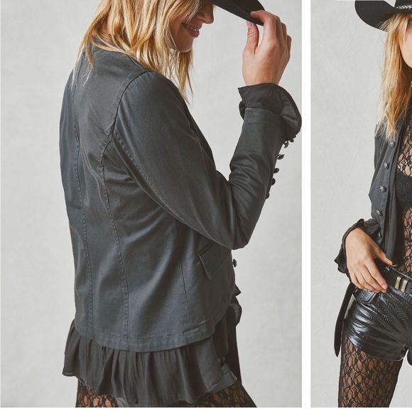 Free People Riffles Romance Jacket - Picture 2 of 4